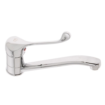 Смеситель для кухни Roegen RE011A, длинный излив, рычажный, хирургический