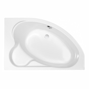 Ванна акриловая 153х100 см Cersanit Kaliope, правая, без ножек