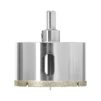 Коронка алмазная по керамике VIRA 68 мм, трехгранный хвостовик