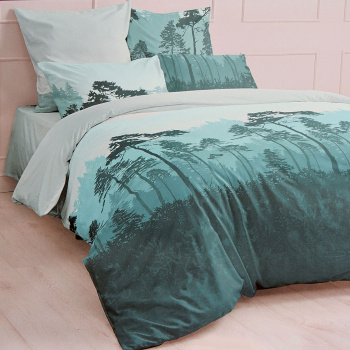 Постельное белье евро поплин Мастерская снов 20721-1, наволочки 70*70см - 2шт *1/8