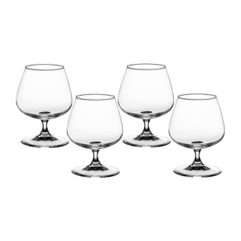 яяяJ2934 Н-р фужеров д/коньяка СИГНАТЮР 4шт. 410мл. (1/4)