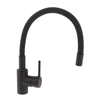 Смеситель для кухни с гибким изливом Meal Milardo, черный матовый M01BL0FM05 *1