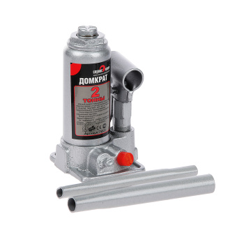 Домкрат гидравлический бутылочный 2т высота подъема 158-308 (кейс) (75022) СЕРВИС КЛЮЧ *1/6