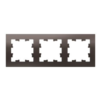 Рамка 3-м ATLAS DESIGN универс. мокко SchE ATN000603