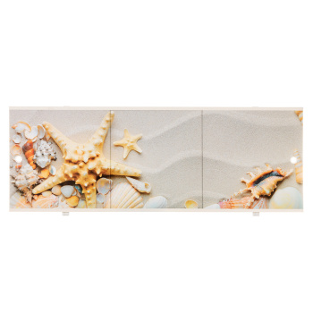 Экран под ванну "Премиум Арт" Серый песок 1,48м *2