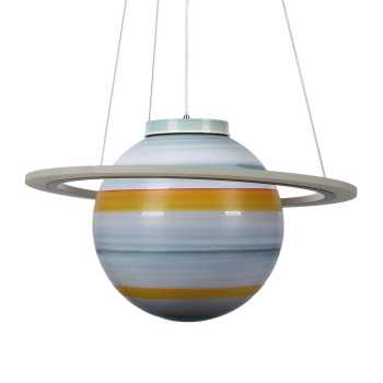 Люстра 8407 BL 32W*2+Е27 blue 600мм S=6м2 VERNER LIGHTING *1