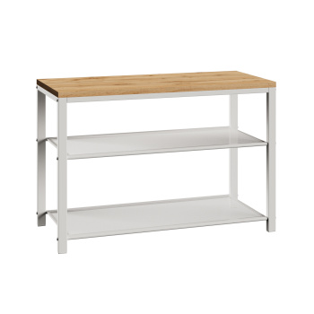 Подставка для обуви металл. "Торонто 23Л" 3-х ярусная 710х325х80мм Белый СКТ23Л Б*1