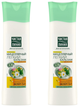 Бальзам-опол. ЧИСТАЯ ЛИНИЯ СИЛА 5 ТРАВ 380мл