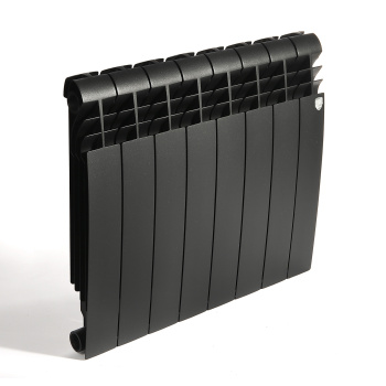 Радиатор биметаллический 8 секций Royal Thermo BiLiner, 500 мм, черный