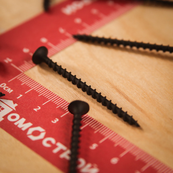 Саморезы по дереву BROZEX пакет 3,5*55 крупная резьба (20шт) *10/100