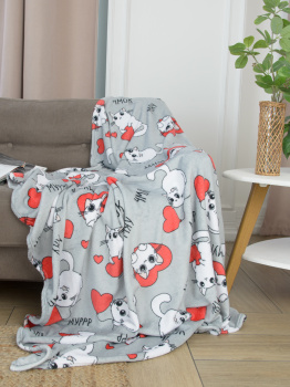 Плед детский 150*200см микрофибра Кот-ГЛАЗАСТИК Belezza *1