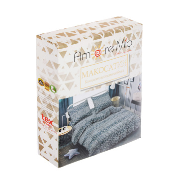 Постельное белье 2сп макосатин 24272 Ronan Amore Mio, наволочки 70*70 - 2шт *1