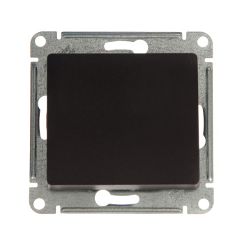 Механизм выключателя 1-кл. СП GLOSSA 10А IP20 10AX шоколад SchE GSL000811