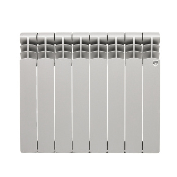 Радиатор биметаллический 8 секций Royal Thermo Revolution, 500 мм, серый