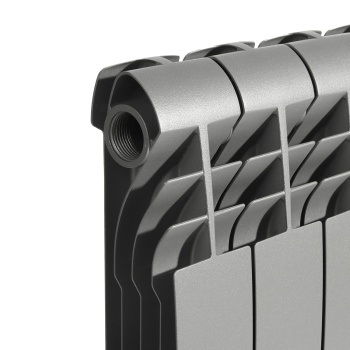 Радиатор биметаллический 8 секций Royal Thermo BiLiner, 500 мм, серый