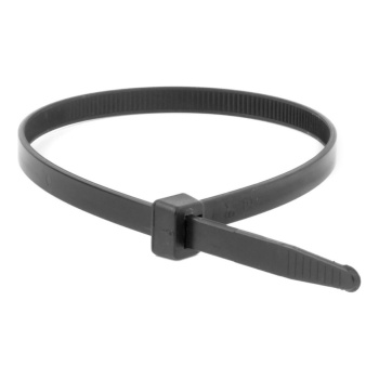 Хомут кабельный 4.8х290 полиамид черн. (уп.100шт) ДКС 25317