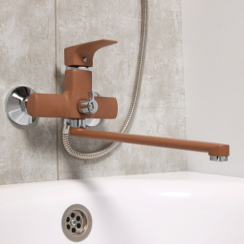 Смеситель универсальный Potato P22222-15, длинный излив, однорычажный