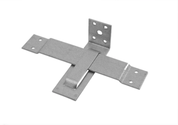 Опора скользящая для стропил 90x90x40 мм ТехноСервис KUCIS-Z, закрытая