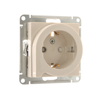 яяяМеханизм розетки TV ATLAS DESIGN оконечный 1DB беж. SchE ATN000291