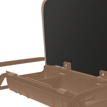 Вешалка напольная "Прихожая" "Ника" с полк.д/обуви,ш.0,48м,в.1,75м,гл.0,34м Коричн. ВПШ3/К-К *1