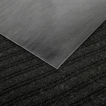 Коврик влаговпитывающий 90*120 см ребристый черный "KOVROFF" (арт.20401) *1/6 (ОП19)