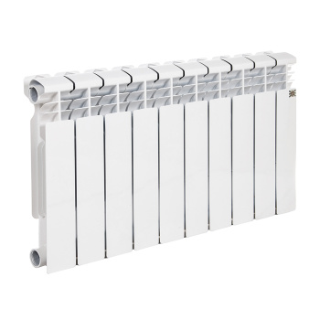 Радиатор биметаллический 10 секций STI, 350 мм, белый