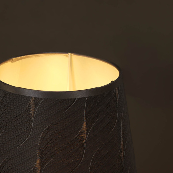 Лампа настольная 01904-0.7-01 GY SL Е14 40Вт (керамика+абажур) *1