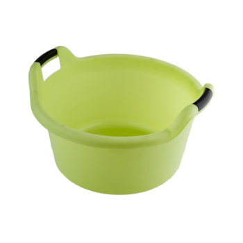 Таз пластм. 20л с ручками "Люкс" арт.408 ("Полимербыт") *1/10