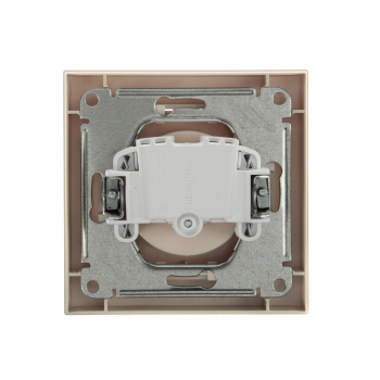 Механизм розетки 1-м СП ATLAS DESIGN без заземл. защ. шторки 16А беж. SchE ATN000249
