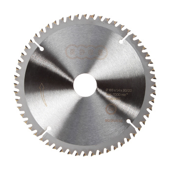 Диск пильный 185*30/20мм 56 зубьев по ламинату (810010033)  EDGE PATRIOT *1/10