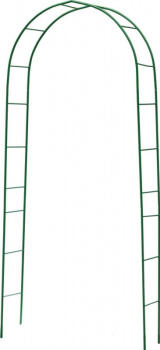 Арка садовая 240 х 120 х 36 см, разборная, металл, зелёная "Класика" Grinda *