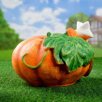 Садовая фигура "Тыква" 28х30х23см  1259536
