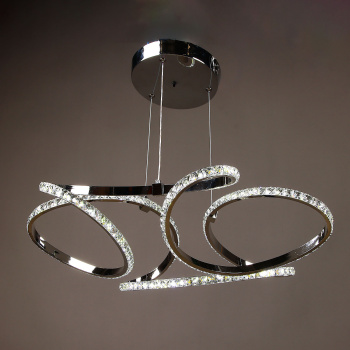 Люстра 8896/150W Chrome 600 мм 3 реж., пульт S=20м2  VERNER LIGHTING *1 Люстра 8896/150W Chrome 600 мм 3 реж., пульт S=20м2  VERNER LIGHTING *1