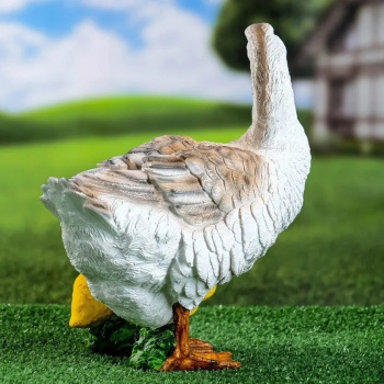 Садовая фигура "Утка с утятами" 28х30х17см 7640150