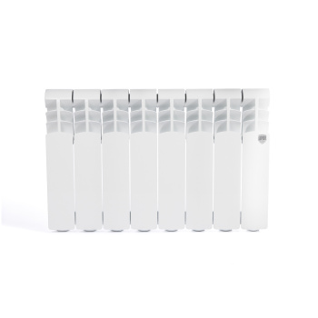 Радиатор алюминиевый 8 секций Royal Thermo Revolution, 350 мм, белый