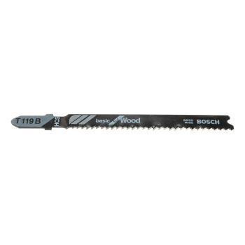 Пилки для лобзика (5шт.) T 119 B, HCS BOSCH *1 Пилки для лобзика (5шт.) T 119 B, HCS BOSCH *1