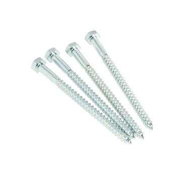 Шурупы по дереву BROZEX 8,0*120 шестигранник (4шт) *10/100