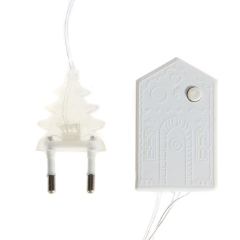 Гирлянда «Нить» Luazon Lighting, 5 м, 8 режимов, теплый белый, прищепки, 30 LED, IP20, 220 В Гирлянда «Нить» Luazon Lighting, 5 м, 8 режимов, теплый белый, прищепки, 30 LED, IP20, 220 В