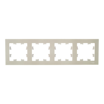 Рамка 4-м ATLAS DESIGN универс. жемчуг SchE ATN000404