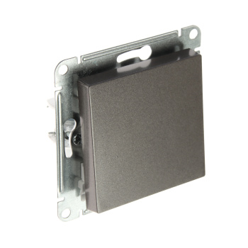 Механизм выключателя 1-кл. ATLAS DESIGN (сх.1) 10АХ мокко SchE ATN000611