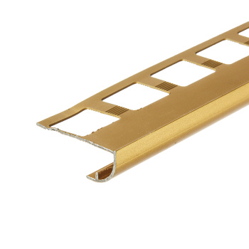 яяяПрофиль для отделки наружных углов ПК 03-9.02лп, 9мм, 2700мм золото глянец Лука *5