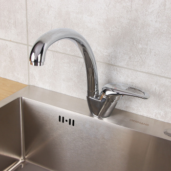 Смеситель для кухни OMEGA H-3302у-1 высокий излив *1/20